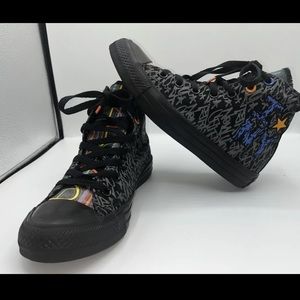 UNISEX CONVERSE CHUCK TAYLOR ALL STAR "I LOVE NEW YORK" SNEAKERS 155063C Size 7